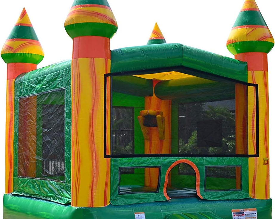 Amazon River Commercial Grade Bounce House: Basketball Hoop, Suitable for Kids and Adults - Blower Included